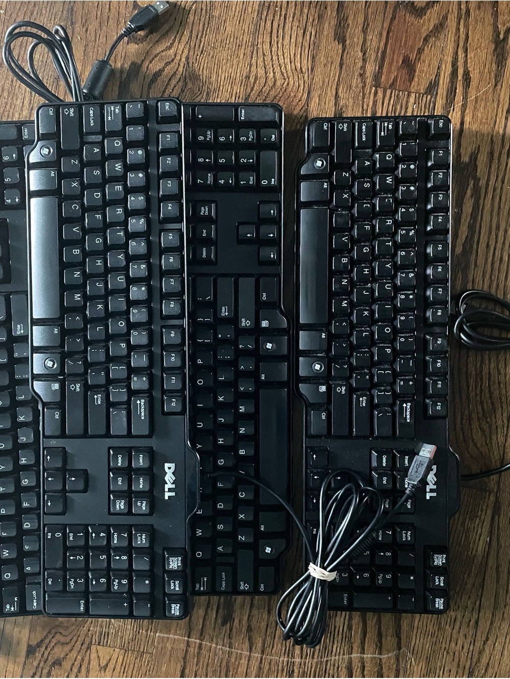 Dell Black Wired USB Full-Size Keyboard - Standard Layout